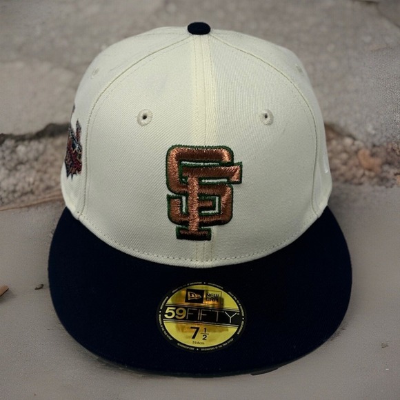 San Francisco Giants New Era Fitted Hat 7 1/2 59FIFTY Goodbye Candlestick Park